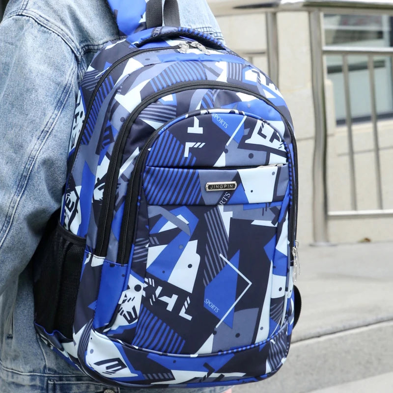 Unisex Laptop Backpack – Large Capacity Travel Bag for Work & School, Fits 16-Inch Laptops