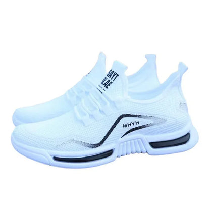 Men’s Slip-On Fashion Sneakers – Breathable Sport Running Shoes for Training, Gym & Walking