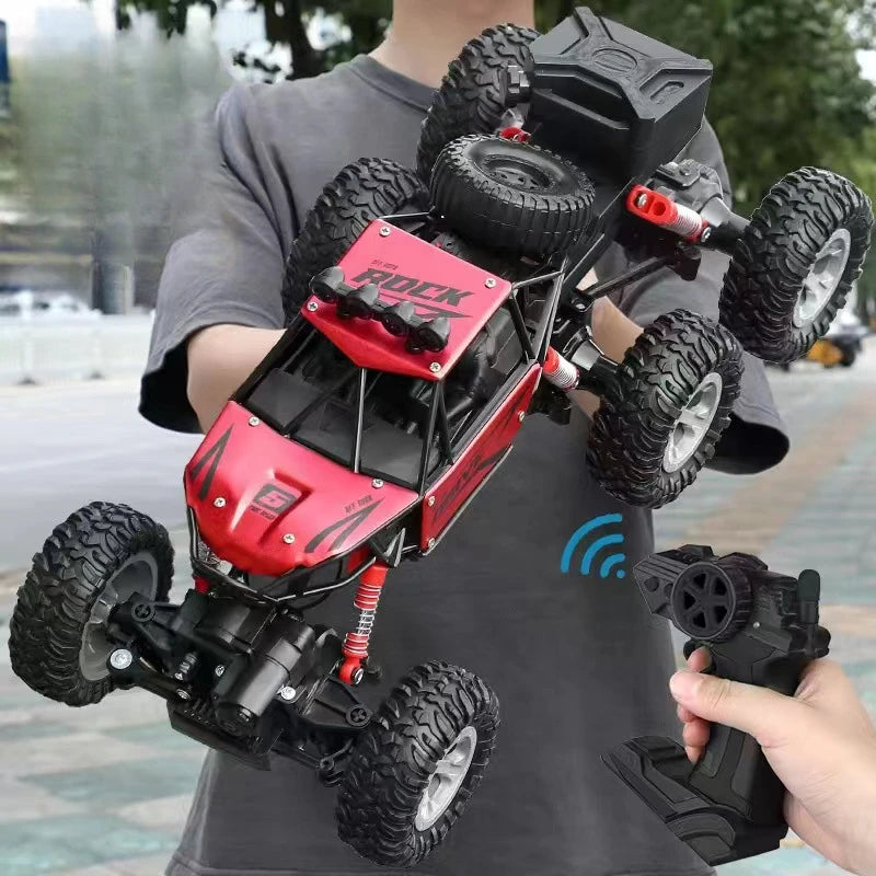 Six-Wheel Drive RC Car – Cross-Country Climbing Spray Racing Car for Kids & Adults