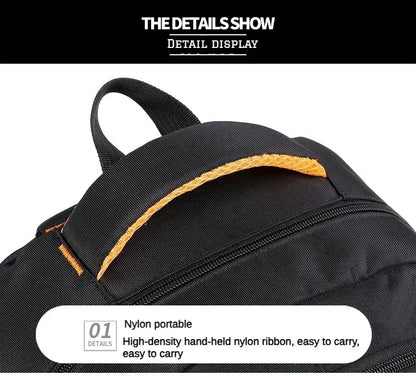 Men’s Oxford Business Backpack – Waterproof Laptop Bag, Leisure Travel & High School Student Bag