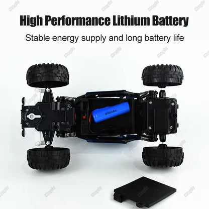 Electric RC Car – High Speed Off-Road Racing Vehicle Truck | Rechargeable Mini RC Toy for Kids & Boys