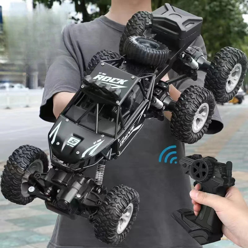 Six-Wheel Drive RC Car – Cross-Country Climbing Spray Racing Car for Kids & Adults