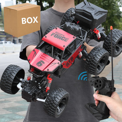 Six-Wheel Drive RC Car – Cross-Country Climbing Spray Racing Car for Kids & Adults