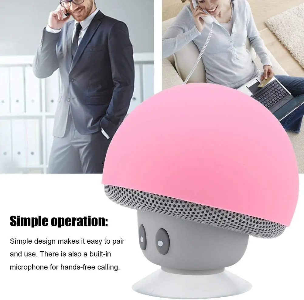 High-Quality Wireless Bluetooth Speaker – Portable Subwoofer with Suction Cup for Outdoor Use