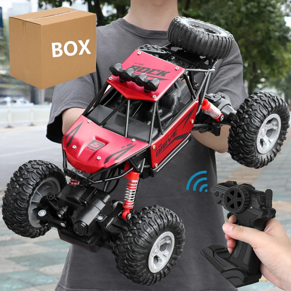 Six-Wheel Drive RC Car – Cross-Country Climbing Spray Racing Car for Kids & Adults