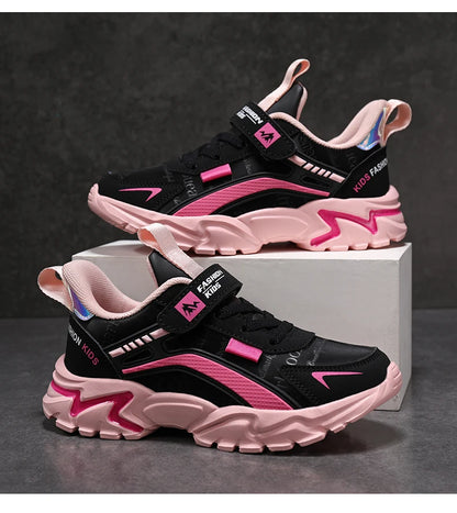 Kids Girls Running Shoes – Breathable, Non-Slip Sneakers for School, Sports & Outdoor Activities