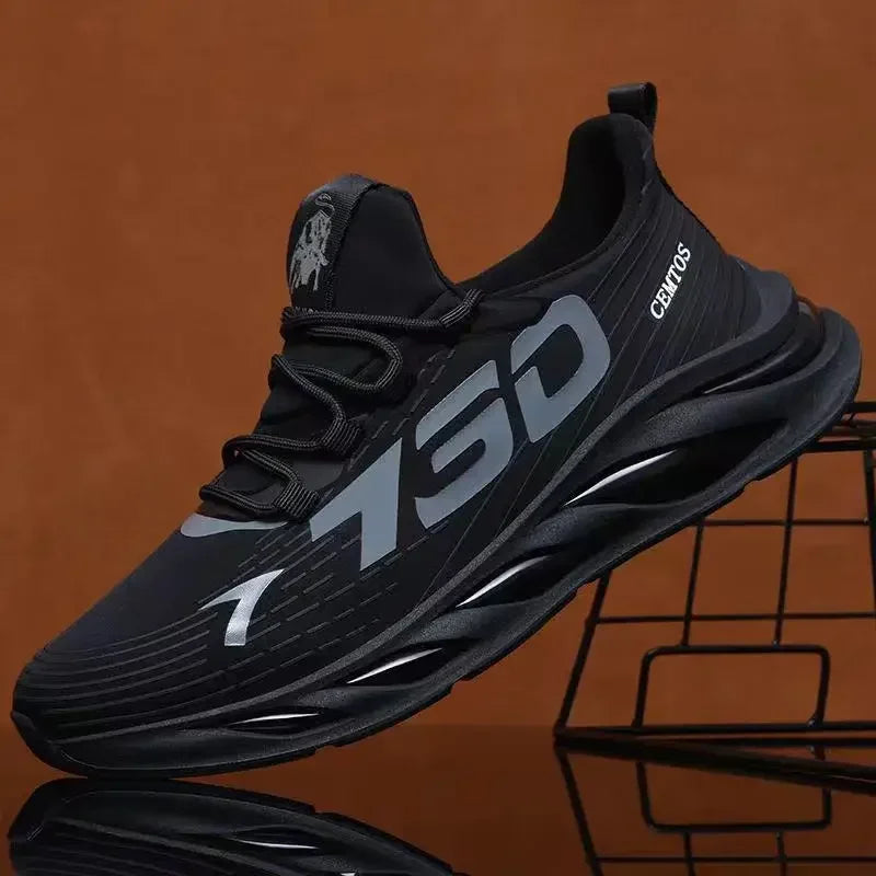 Men’s Slip-On Sneakers – Lightweight Casual Running Shoes, Breathable Walking & Training Tennis Shoes