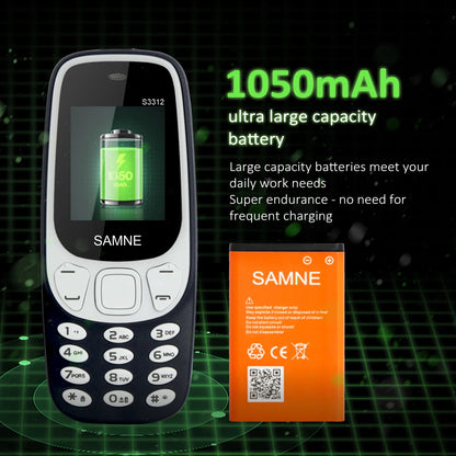 3310 Wireless FM Mobile – 1.77" LCD Display, 3-in-1 Speakers, MP3/MP4 Playback