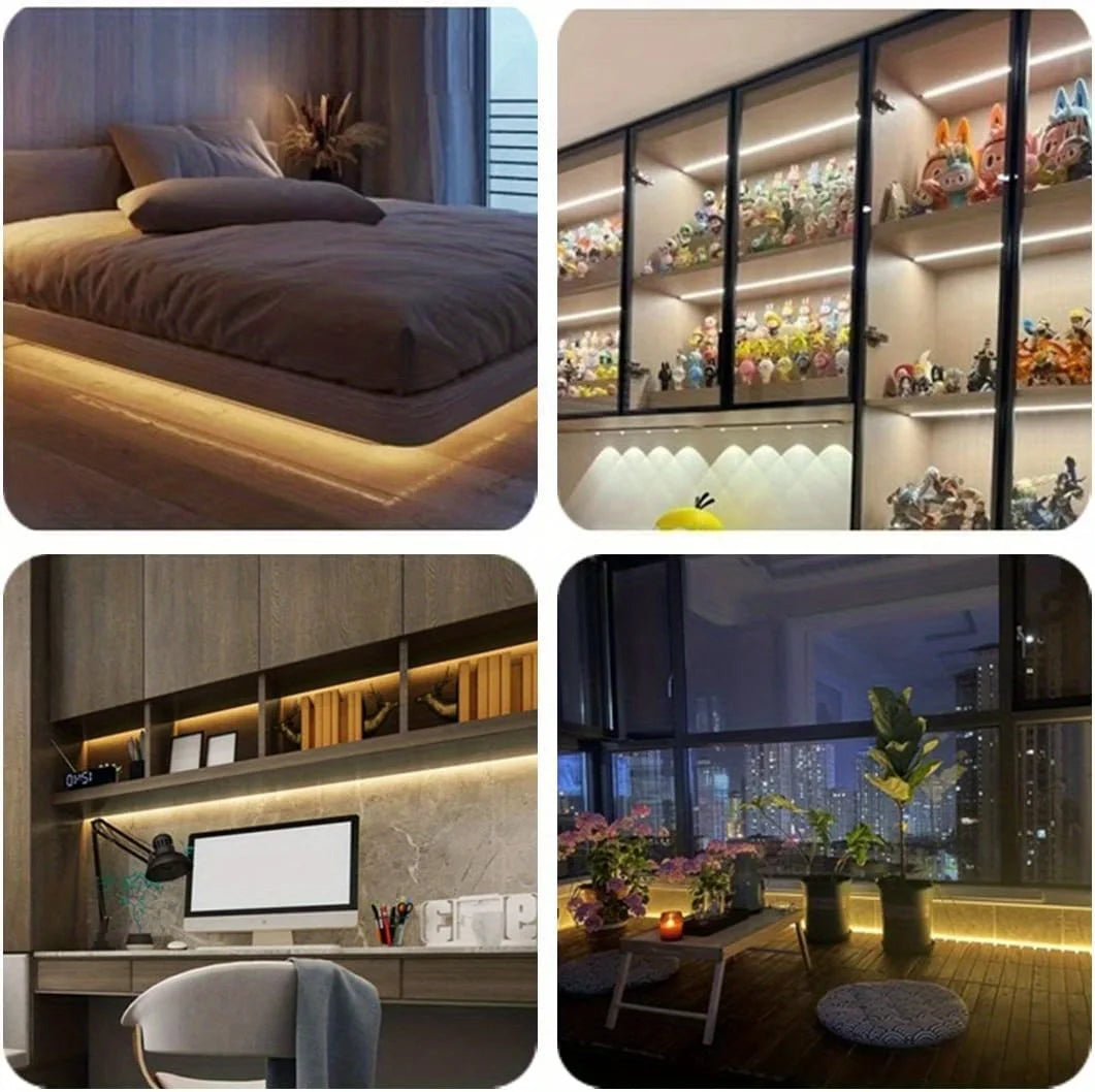 USB LED Neon Strip Light – 5V Dimmable Touch Sensor Flexible Waterproof Silicone Light for Home & Outdoor Decor