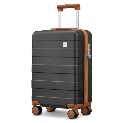 imiomo Travel Luggage Set – Hard Shell Lightweight Carry-On Suitcase with Travel Bag, TSA Lock & Silent Spinner Wheels