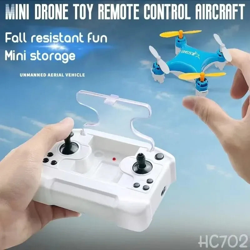 Mini Remote Control Drone – Fixed Height Micro Quadcopter Toy Aircraft for Kids & Beginners