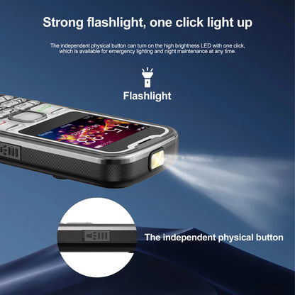 Dual SIM GSM Button Mobile Phone – 2G Standby, Speed Dial, Call Recording, Flashlight, FM Radio, Vibration