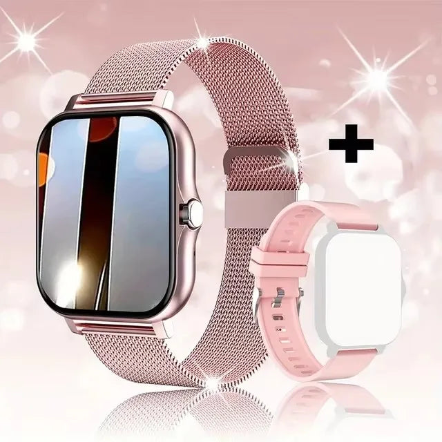 Waterproof Smart Watch – Bluetooth Call, Message Alerts & Fitness Tracker for Android & iPhone