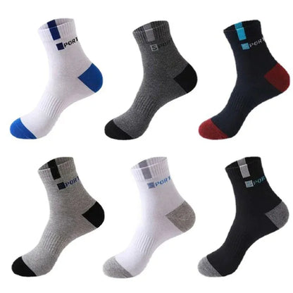 Men’s Socks – Sweat-Absorbing, Deodorant, Winter Business & Sports Stockings