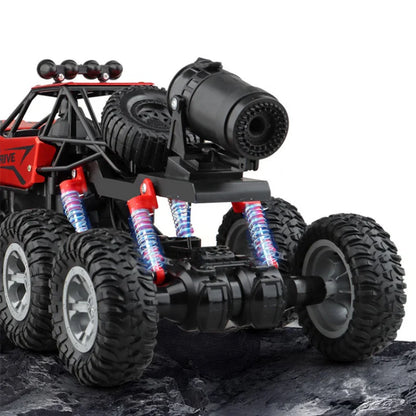 Six-Wheel Drive RC Car – Cross-Country Climbing Spray Racing Car for Kids & Adults