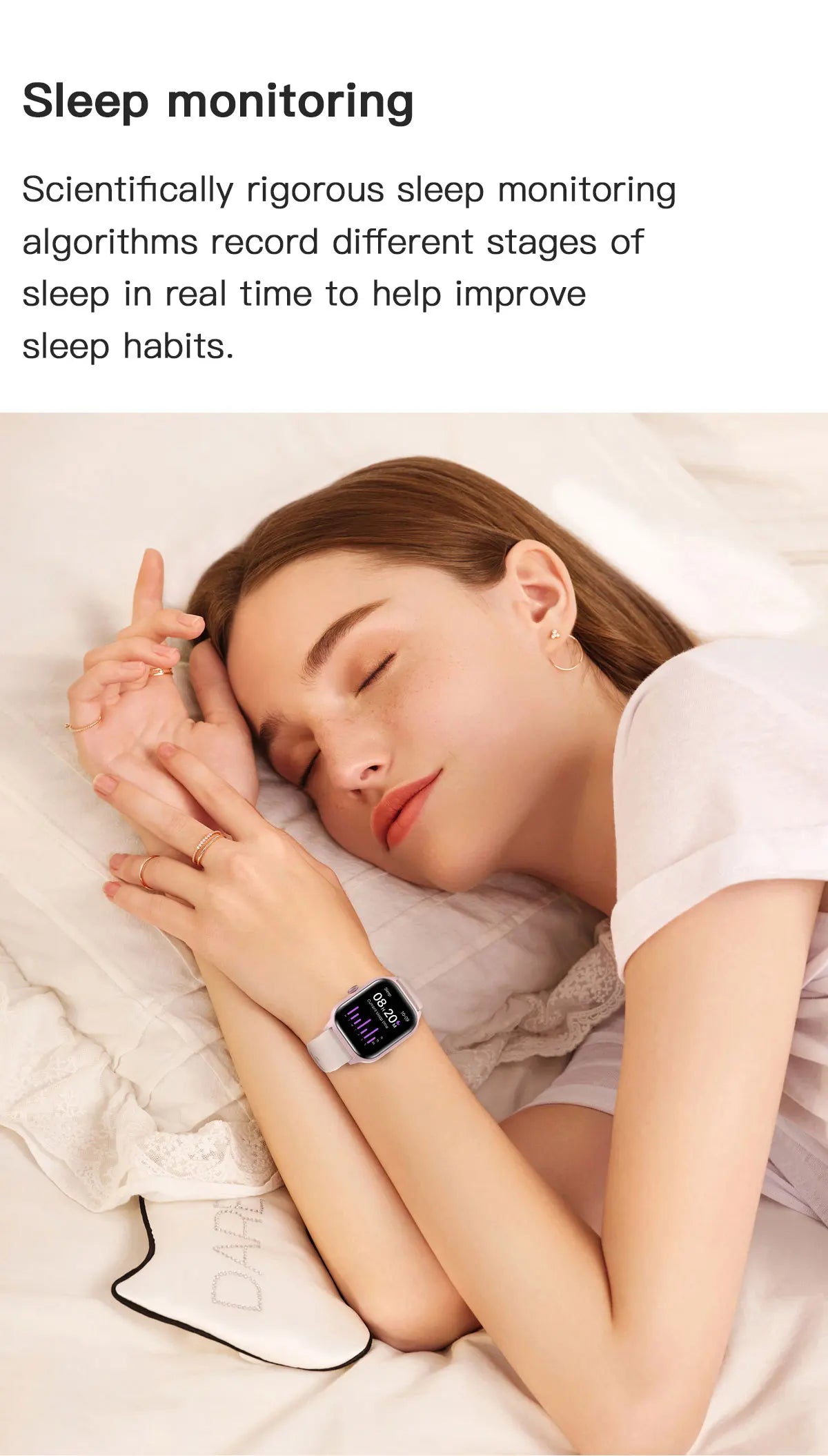 Smart Watch 2025 – Bluetooth Calling, Fitness Tracker & Music Control for Android & iOS