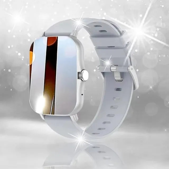 Waterproof Smart Watch – Bluetooth Call, Message Alerts & Fitness Tracker for Android & iPhone