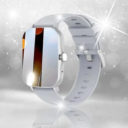 Waterproof Smart Watch – Bluetooth Call, Message Alerts & Fitness Tracker for Android & iPhone