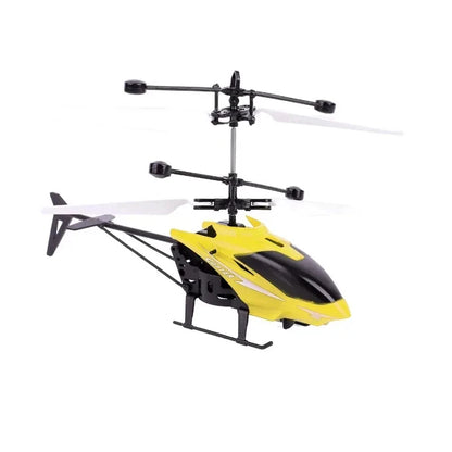 Mini Rechargeable RC Drone for Kids – Fall-Resistant Safe Remote Control Helicopter Toy (No Remote Battery)