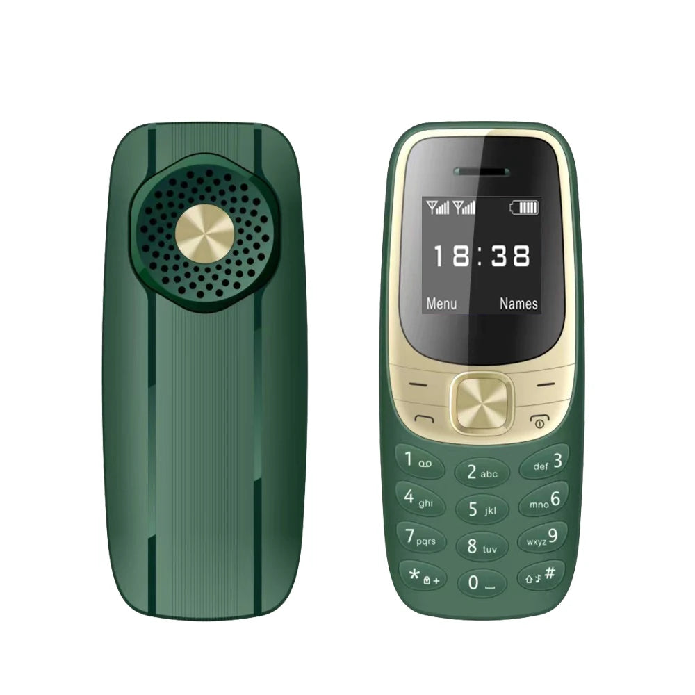Mini Mobile Phone Dual SIM – Magic Voice, Auto Call Recorder, Bluetooth Dial, Blacklist, 2G Small Cellphone