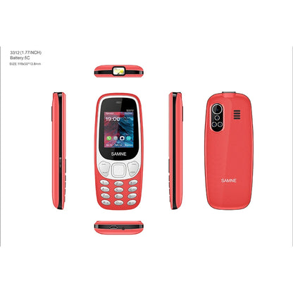 3310 Wireless FM Mobile – 1.77" LCD Display, 3-in-1 Speakers, MP3/MP4 Playback