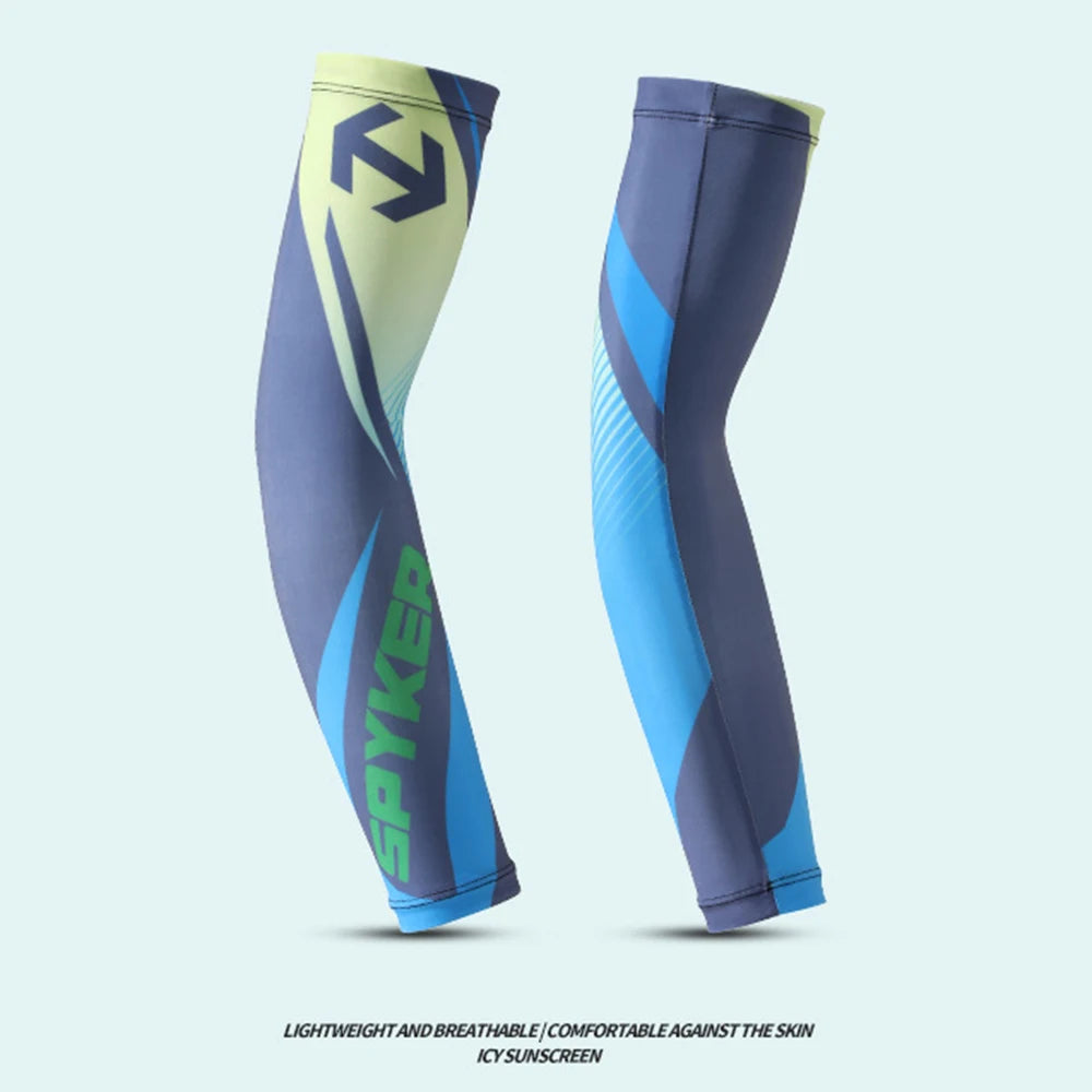Anti-Sunburn Arm Sleeves – Summer UV Protection Breathable Cooling Sleeves for Men, Driving, Cycling & Sports