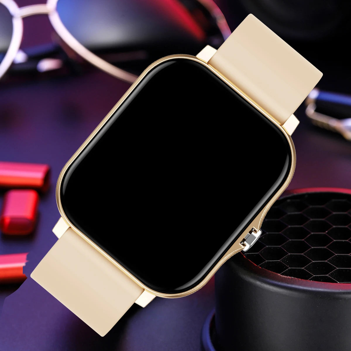 Waterproof Smart Watch – Bluetooth Call, Message Alerts & Fitness Tracker for Android & iPhone