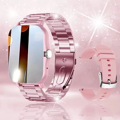 Waterproof Smart Watch – Bluetooth Call, Message Alerts & Fitness Tracker for Android & iPhone
