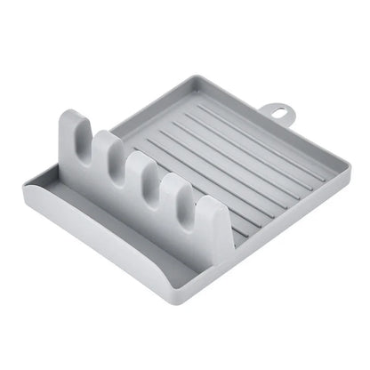 Kitchen Spoon Holder & Spatula Rack Organizer | Non-Slip Chopsticks Holder for Neat & Tidy Cooking Space