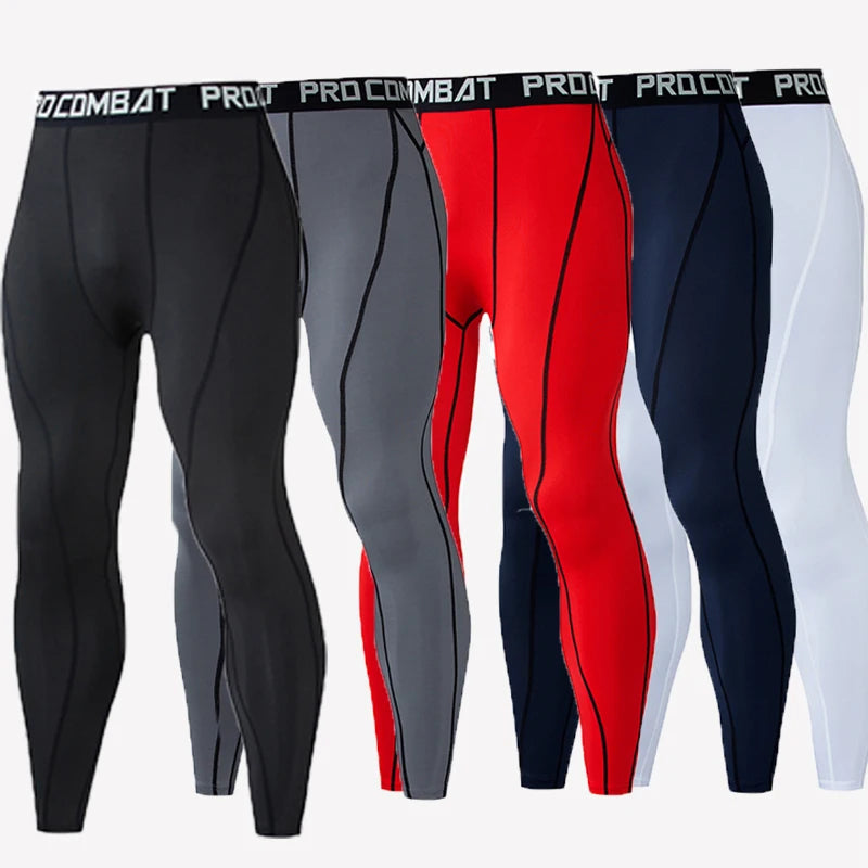 Men’s Compression Pants – Quick Dry Running Tights & Gym Leggings