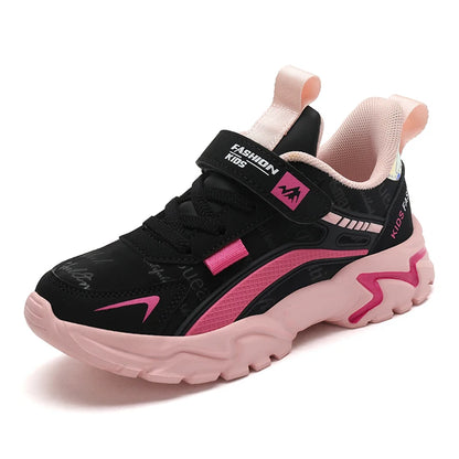Kids Girls Running Shoes – Breathable, Non-Slip Sneakers for School, Sports & Outdoor Activities