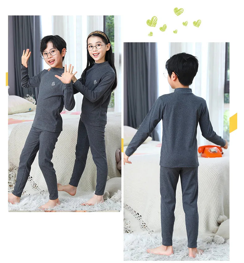 Kids Thermal Underwear Set – Autumn Winter Baby & Toddler Pajamas | Warm Sleepwear Clothing