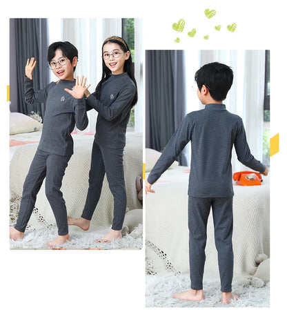 Kids Thermal Underwear Set – Autumn Winter Baby & Toddler Pajamas | Warm Sleepwear Clothing
