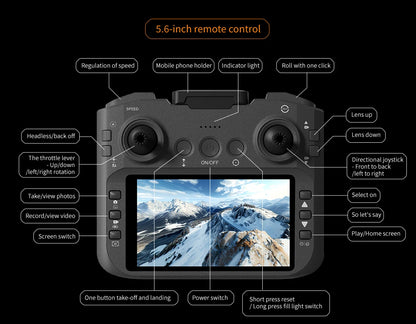Xiaomi A21 Pro Mini Drone – 4K/8K HD Camera Quadcopter with Screen, Brushless Motor & Obstacle Avoidance