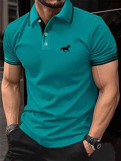 Men’s Classic Polo Shirt – Short Sleeve Summer Casual T-Shirt S-3XL