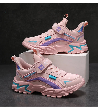 Kids Girls Running Shoes – Breathable, Non-Slip Sneakers for School, Sports & Outdoor Activities
