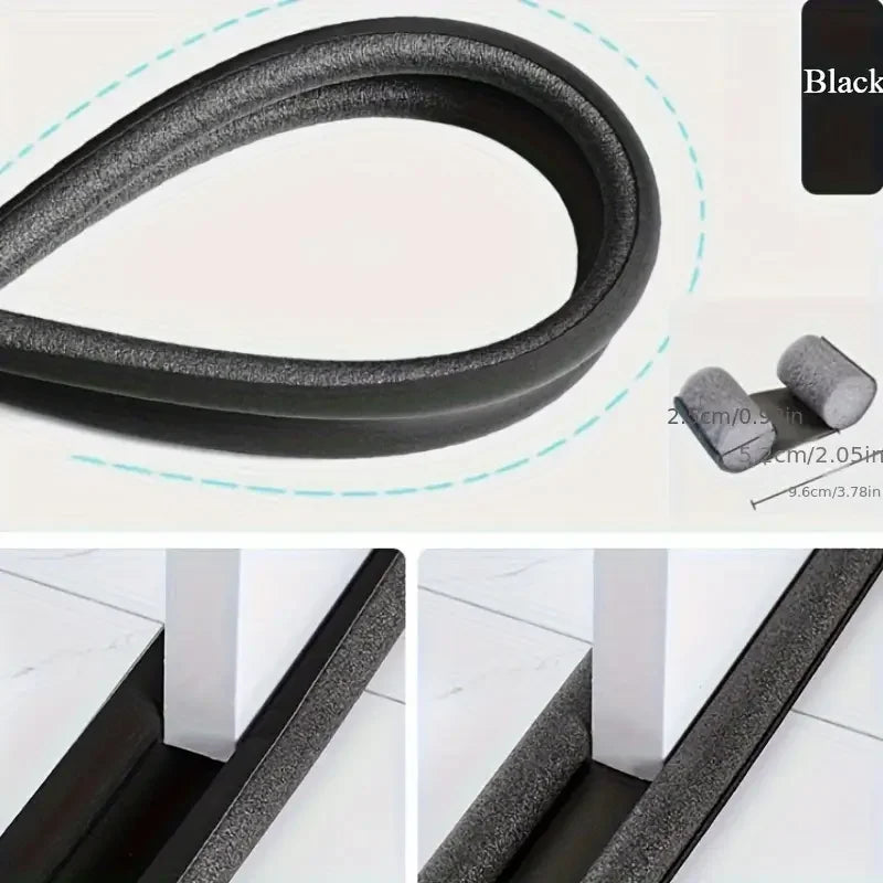 Door Bottom Sealing Strip – Soundproof, Windproof & Waterproof Gap Filler
