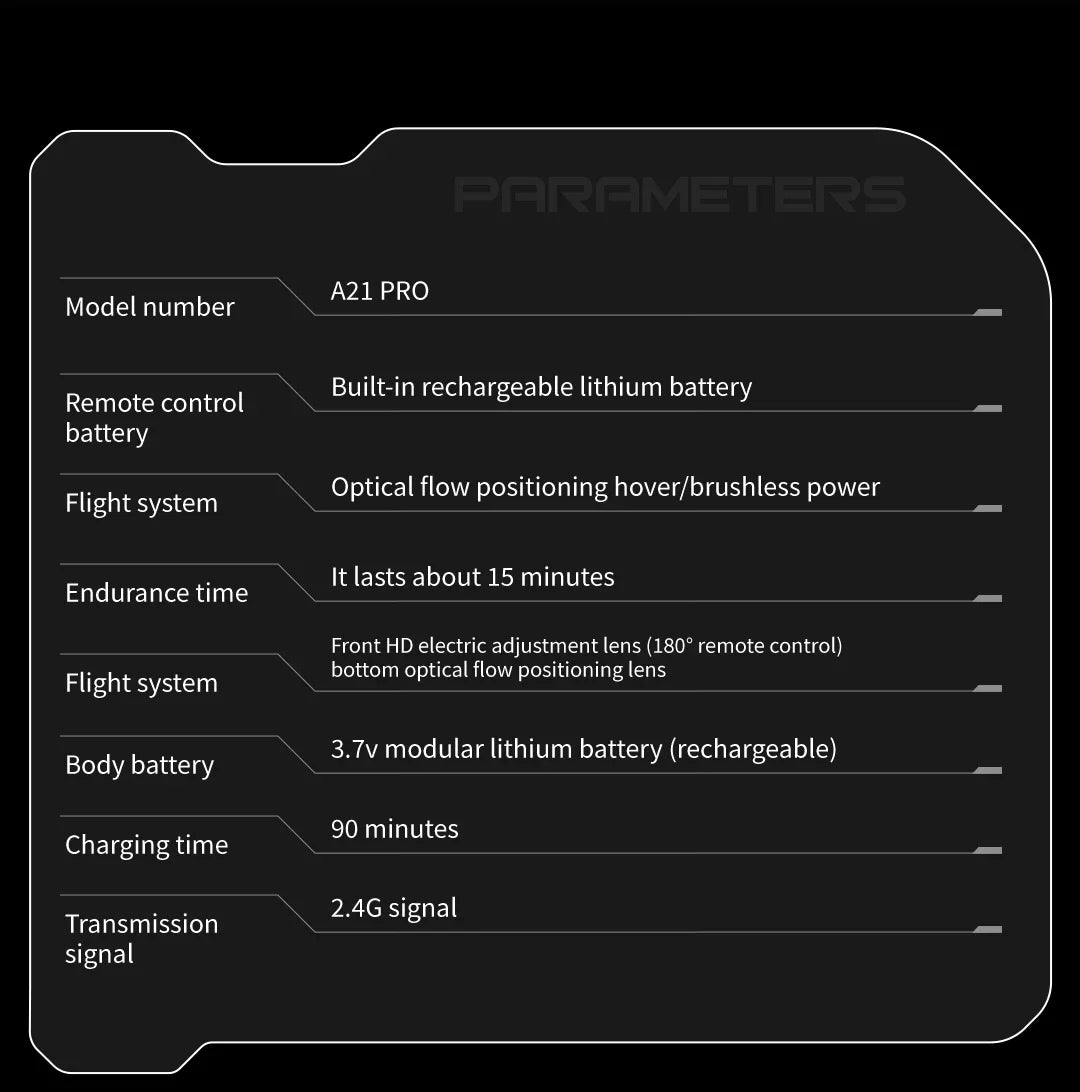 Xiaomi A21 Pro Mini Drone – 4K/8K HD Camera Quadcopter with Screen, Brushless Motor & Obstacle Avoidance