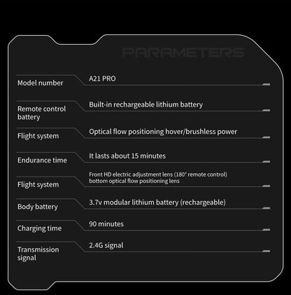 Xiaomi A21 Pro Mini Drone – 4K/8K HD Camera Quadcopter with Screen, Brushless Motor & Obstacle Avoidance
