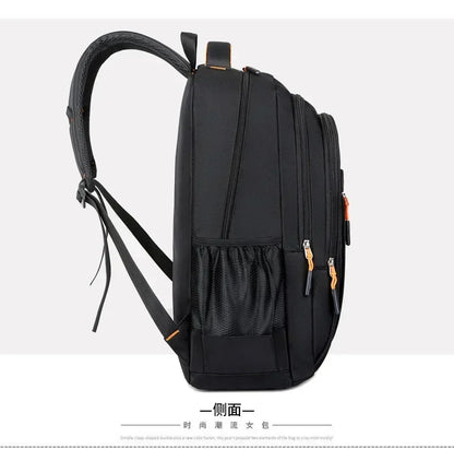 Men’s Oxford Business Backpack – Waterproof Laptop Bag, Leisure Travel & High School Student Bag
