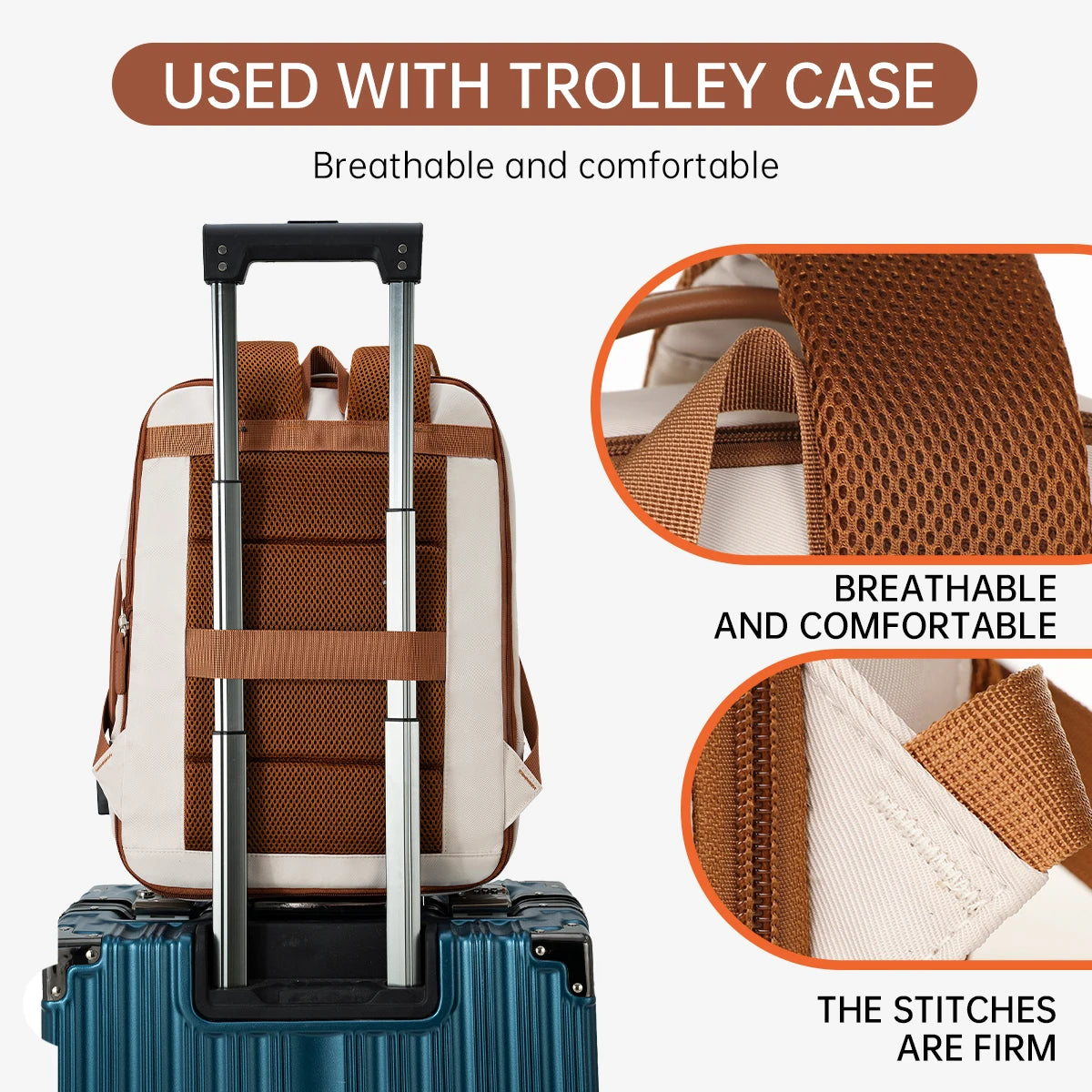 High-Quality USB Rechargeable Laptop Backpack – Waterproof Large Capacity Bag for Men, Women & Students