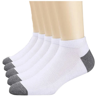 10 Pairs Breathable Cotton Sports Socks for Men – Bamboo Fiber Deodorant Business & Casual Socks