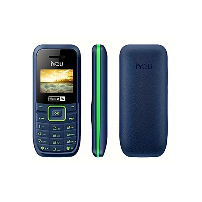 IYOU 3036 Dual SIM Mobile Phone – FM Radio, Flashlight, 1000mAh Long Standby Battery, Emergency Outdoor Cellphone