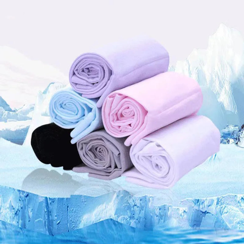 1 Pair Ice Silk Arm Sleeves – UV Protection Long Gloves for Outdoor Sports & Sun Protection