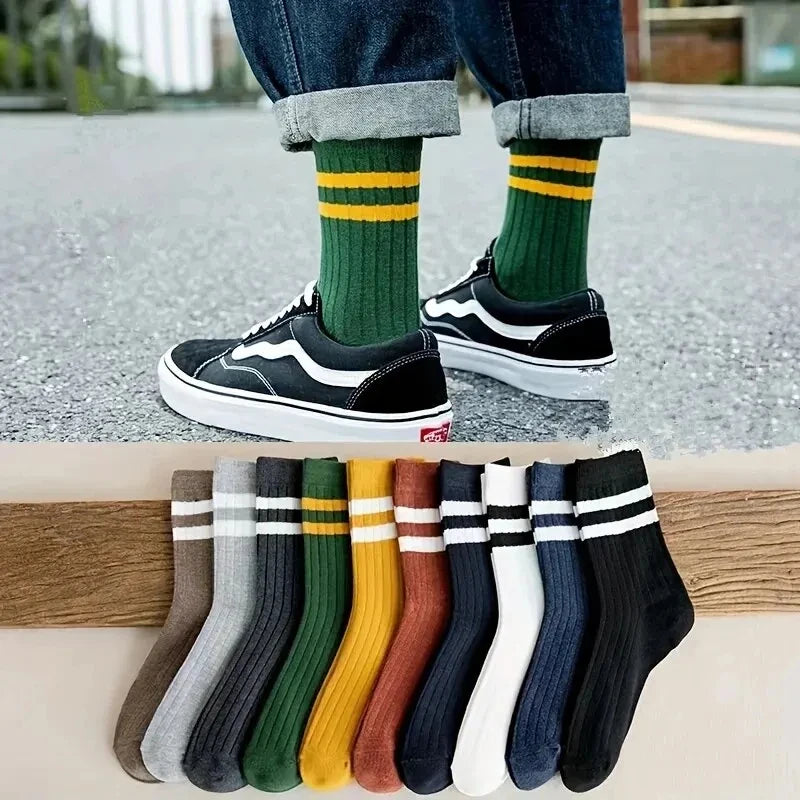 Men’s Socks – Sweat-Absorbing, Deodorant, Winter Business & Sports Stockings
