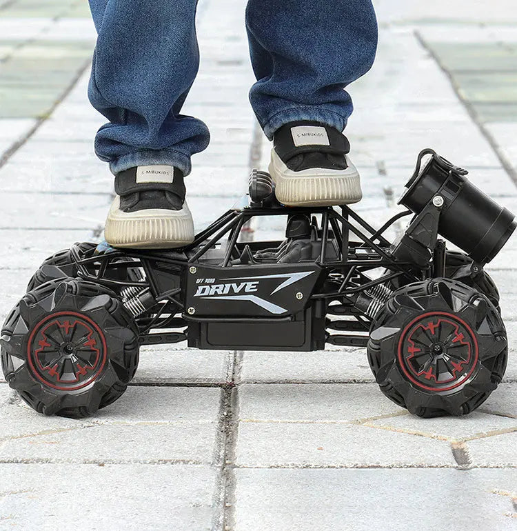 Six-Wheel Drive RC Car – Cross-Country Climbing Spray Racing Car for Kids & Adults