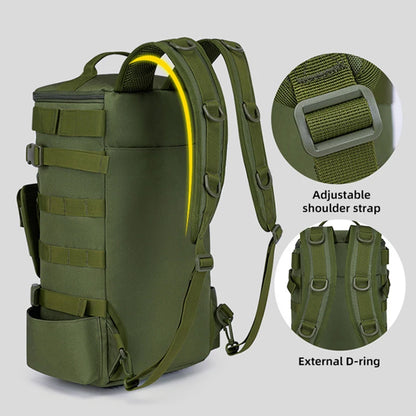 Tactical Fishing Backpack – Multifunctional Tackle Bag with Rod Holders & Outdoor Storage for Camping, Hiking & Fishing