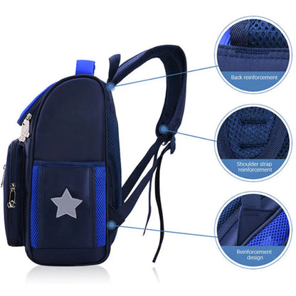 Children’s Reflective Fashion School Backpack – Stylish, Portable & Versatile Kids Bookbag