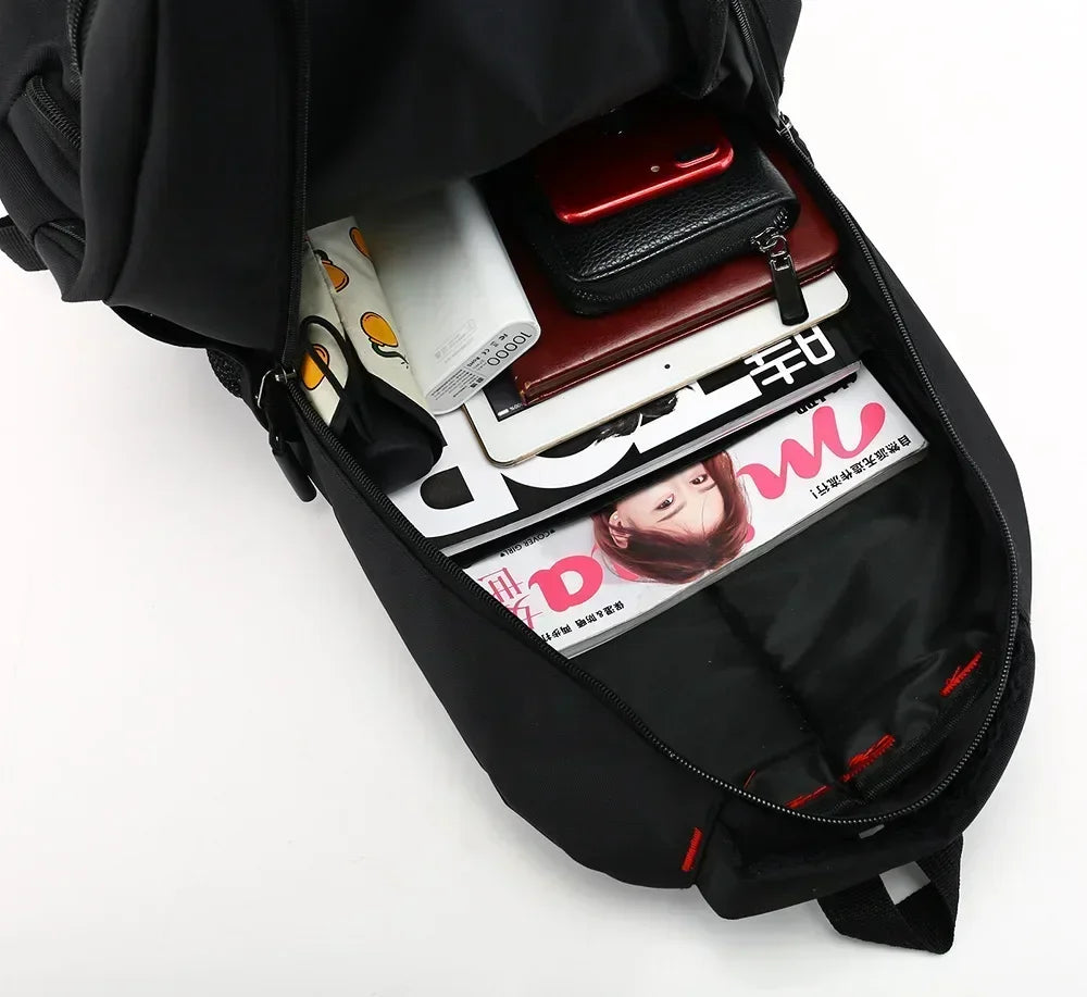 Men’s Oxford Business Backpack – Waterproof Laptop Bag, Leisure Travel & High School Student Bag