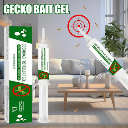 Gecko Repeller Outdoor Reptile Prevention Gel | Natural Lizard Repellent Fast-Acting Gecko Bait for Home, Lawn & Porch